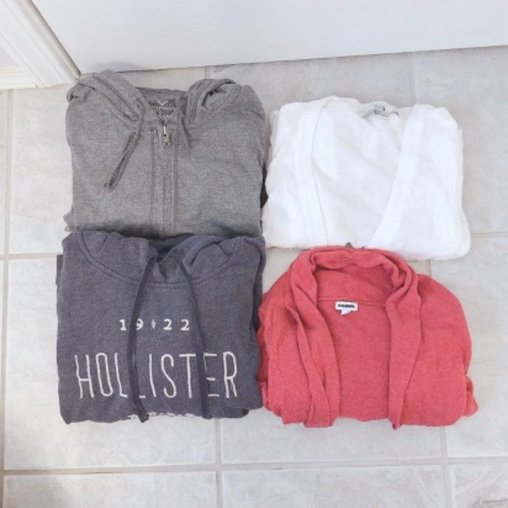 Hoodie and Cardigan Bundle (Size Small)